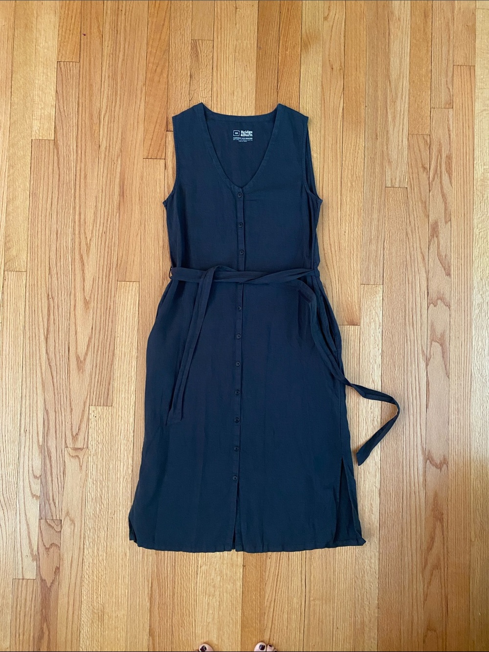 Bridge & Burn Garment Dyed Sleeveless Dress